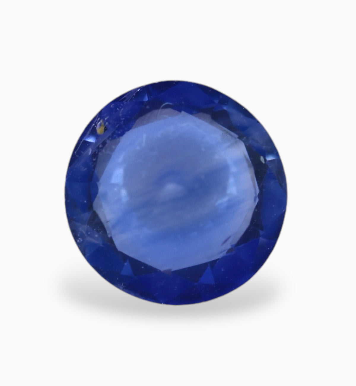Natural Blue Sapphire Stone 0.31 Carats Round Shape 4.1x4.1mm