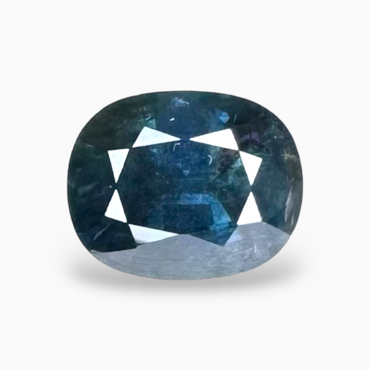 Blue Sapphire Stone 8.40 Carats from Bangkok, Thailand in Dark Blue