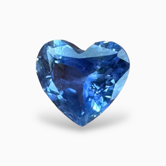 Blue Sapphire Stone 0.83 Carats from Srilanka Natural Unheated Gemstone