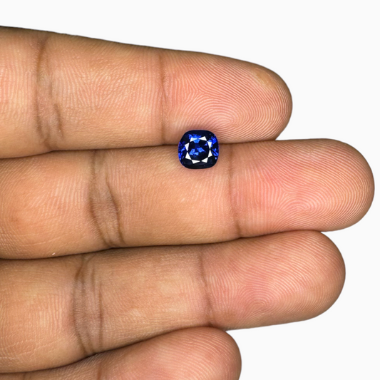 Blue Sapphire Stone 1.96 Carats 6.5 x 6.5mm from Africa