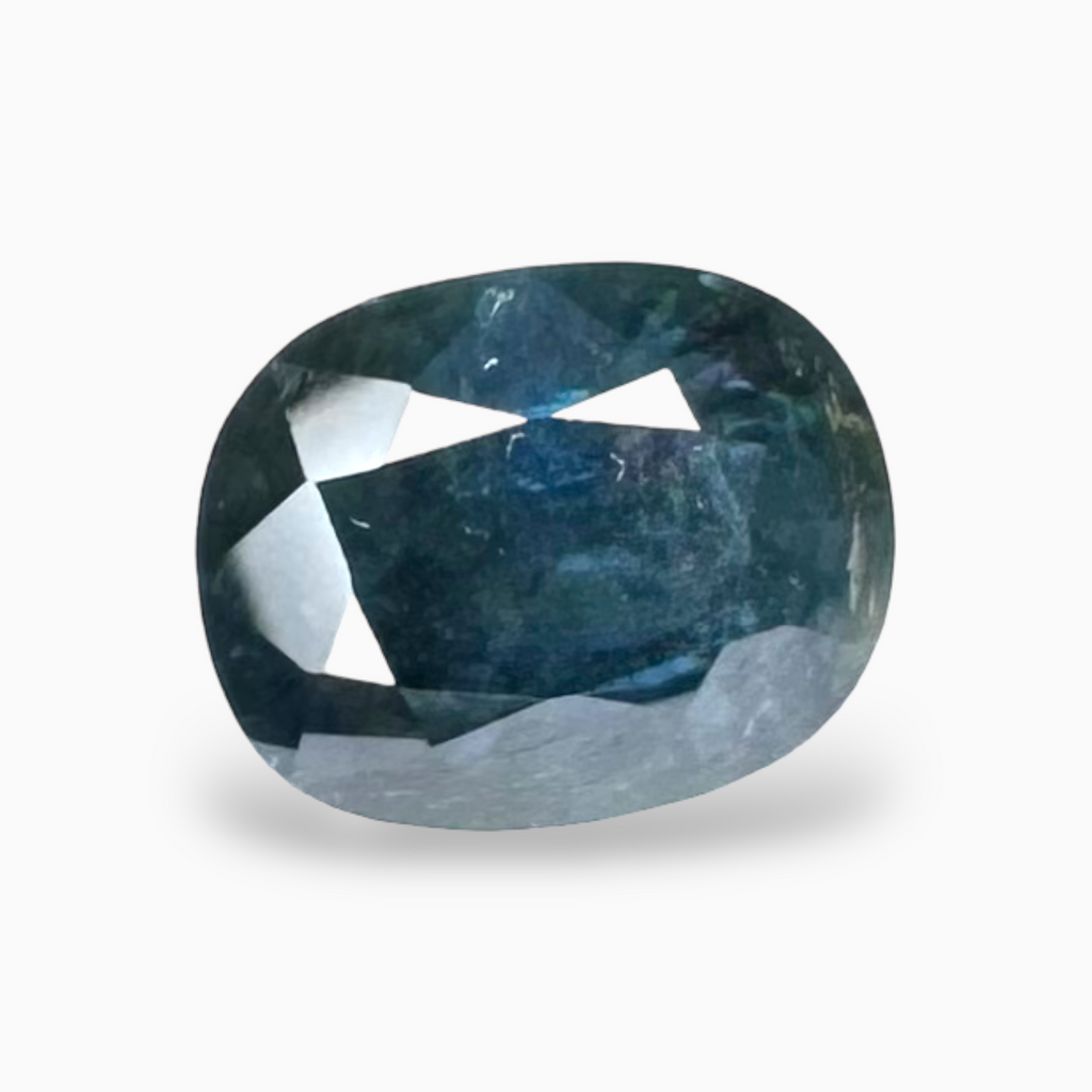 Blue Sapphire Stone 8.40 Carats from Bangkok, Thailand in Dark Blue