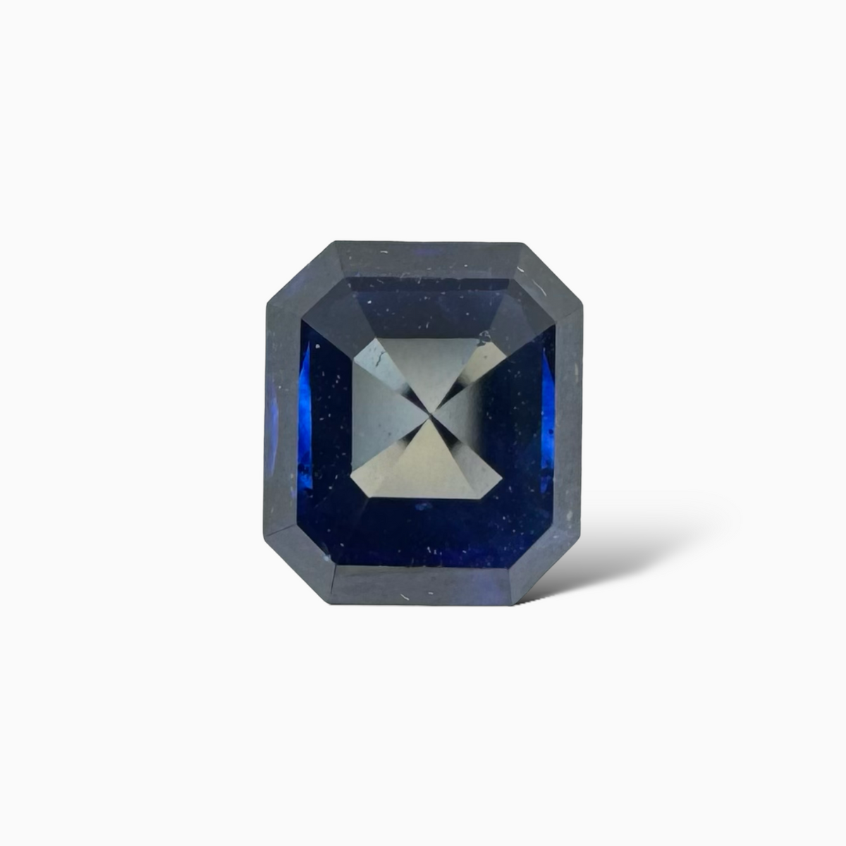 Blue Sapphire Stone 2.03 Carat Octagon 7.5x6.5mm Sri Lanka