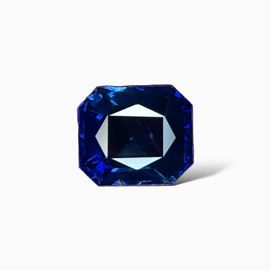 Blue Sapphire Stone 2.03 Carat Octagon 7.5x6.5mm Sri Lanka