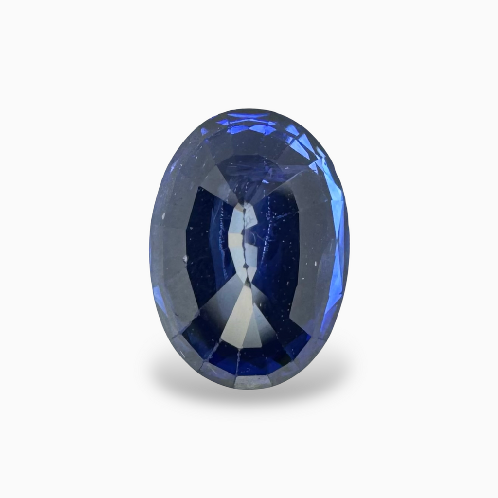 Blue Sapphire Stone 2.1 Carats 8.2 x 6 mm in Oval Shape