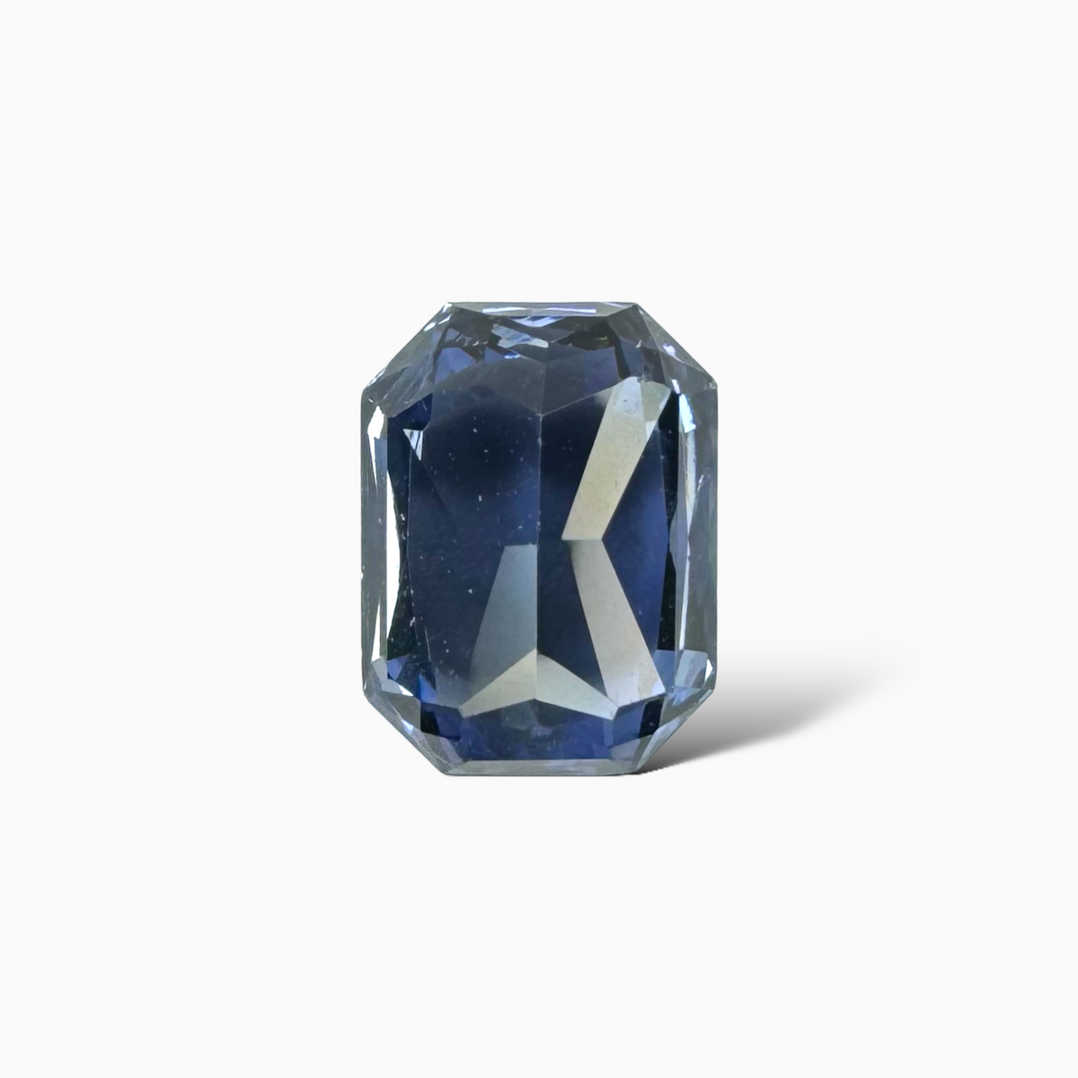 Blue Sapphire Stone 3.10 ct 8.88 x 6.68 x 4.85 mm Emerald Cut