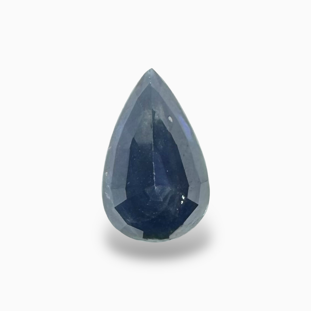 Blue Sapphire Stone 2.06 Carats 10.5 x 6.5 mm Unheated