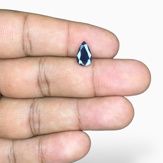 Blue Sapphire Stone 2.06 Carats 10.5 x 6.5 mm Unheated