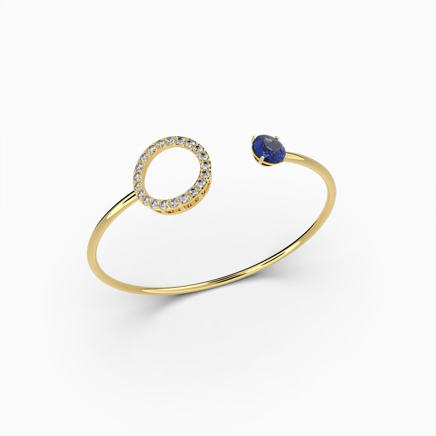 Blue Sapphire Bangles