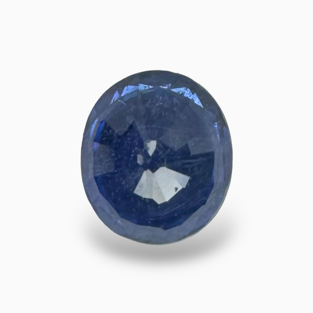 Blue Sapphire Stone Oval 1.5 Carats Natural Unheated 7 x 6 mm
