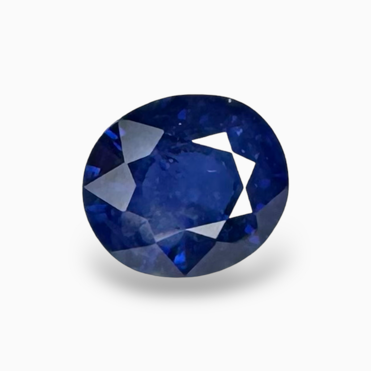 Blue Sapphire Stone Oval Shape 1.46 Carats Natural Unheated