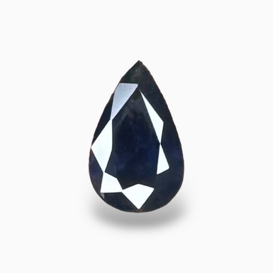 Blue Sapphire Stone Pear Shape 1.97 Carats Natural Unheated