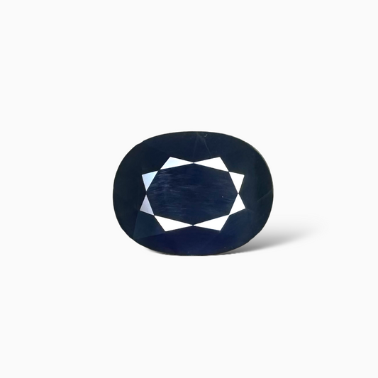 Blue Sapphire Stone Thailand 12.85 Carats Oval Cut 16.8 x 13.1 mm