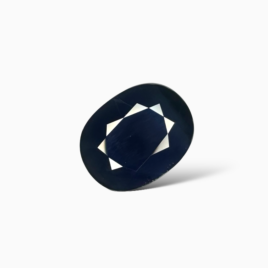 Blue Sapphire Stone Thailand 12.85 Carats Oval Cut 16.76 x 13.04 mm