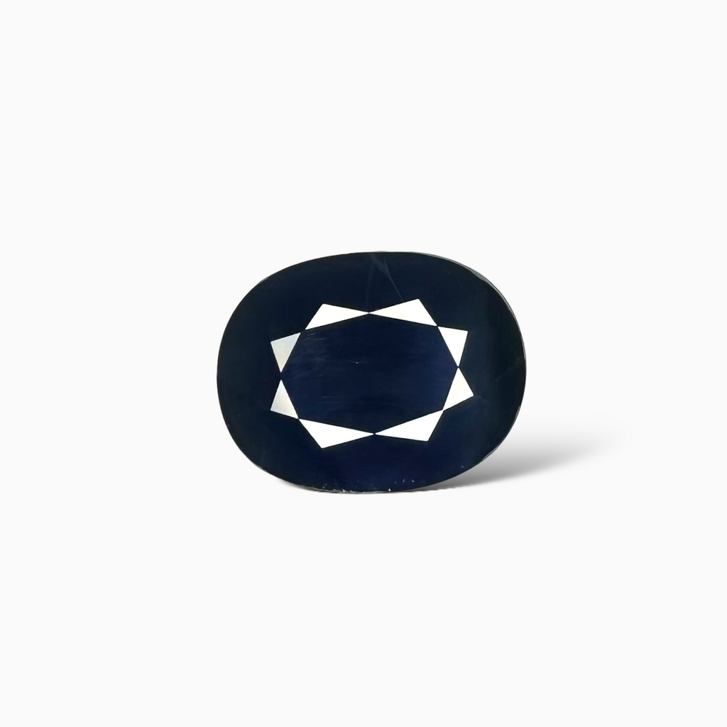 Blue Sapphire Stone Thailand 12.85 Carats Oval Cut 16.76 x 13.04 mm
