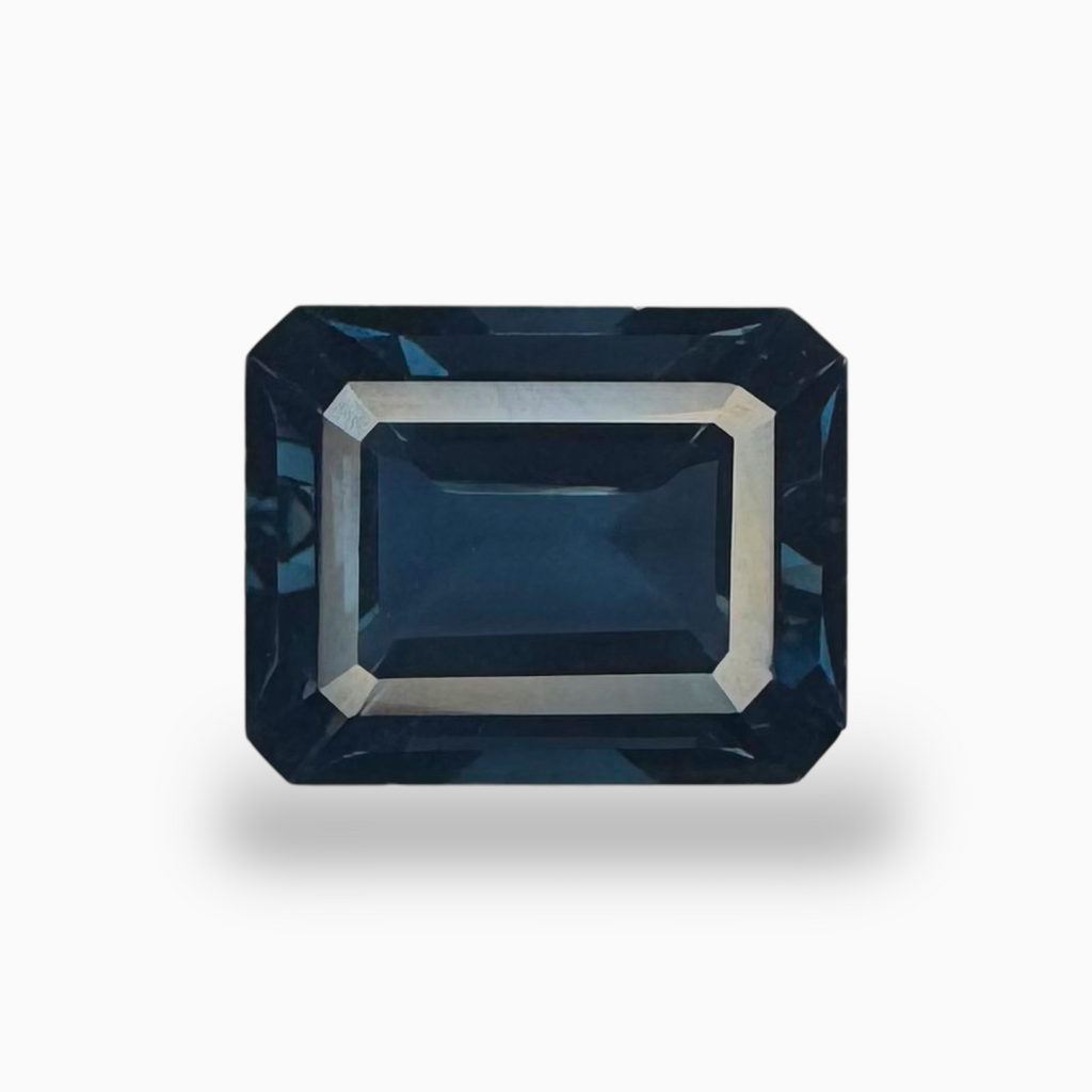 Blue Topaz London Emerald Cut 7.60 Carat 12x9 mm