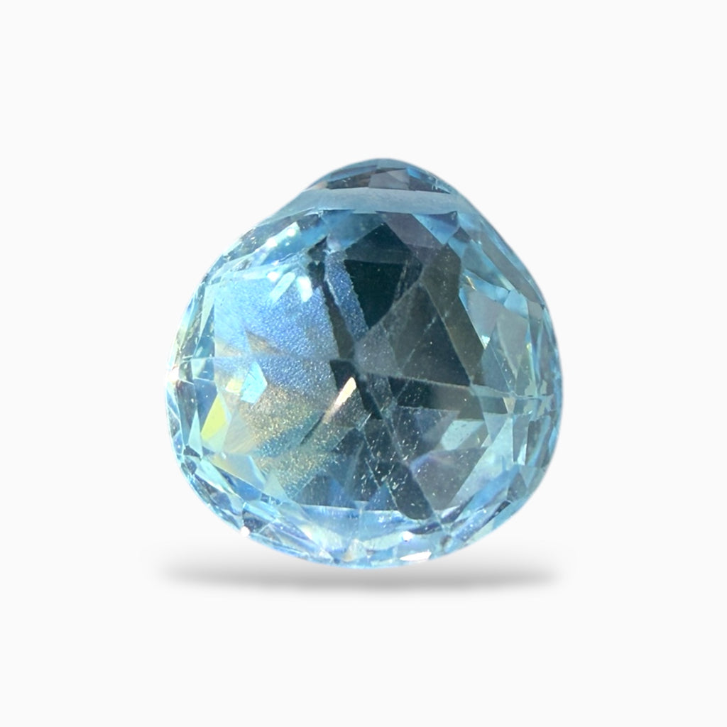 Blue Topaz Stone Briolette With Drill For Jewellery From 1 - 5 Carats