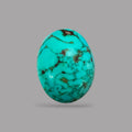 Blue Turquoise Stone 19.65 Carats 20.7 x 16.2 x 8.7 mm in Oval