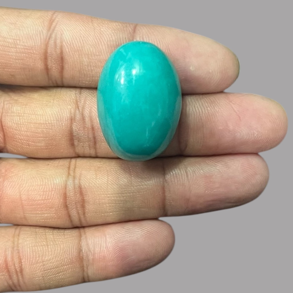 Turquoise Gem 47.05 Carats 30.2 x 21.3 x 13.4 mm in Oval