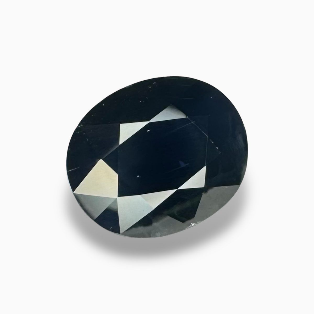 Blue Sapphire: Impressive 9.74 Carat Oval Cut - $190/ct, African Origin