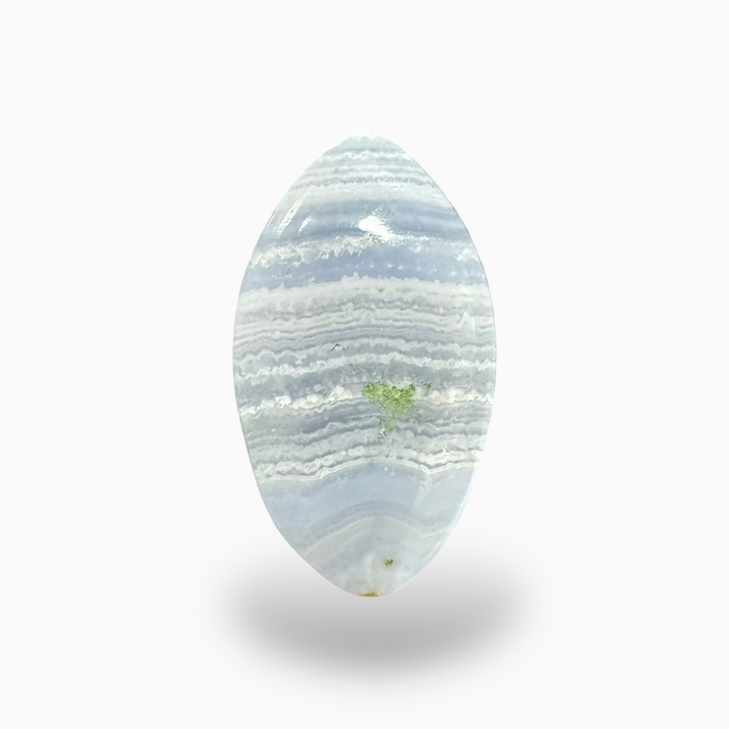 Blue lace Agate (Aqeeq) SkyBlue Color Marquise Caochon Shape 15.77 Carats Size 24X14mm