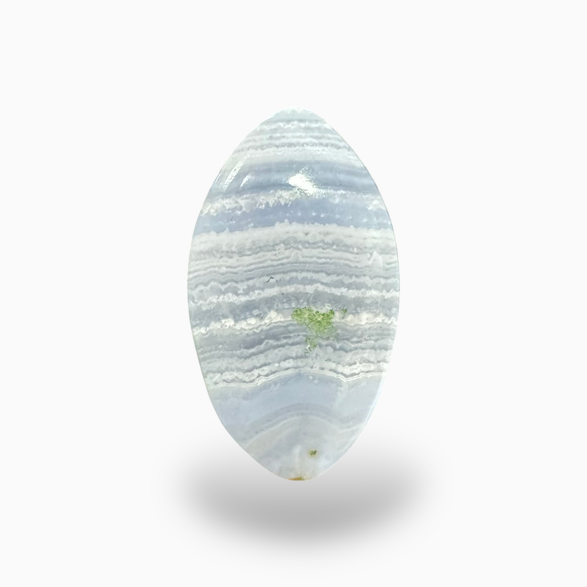 Blue lace Agate (Aqeeq) SkyBlue Color Marquise Caochon Shape 15.77 Carats Size 24X14mm