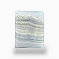 Blue lace Agate (Aqeeq) SkyBlue Color Square Caochon Shape 28.8 Carats Size 23X18mm