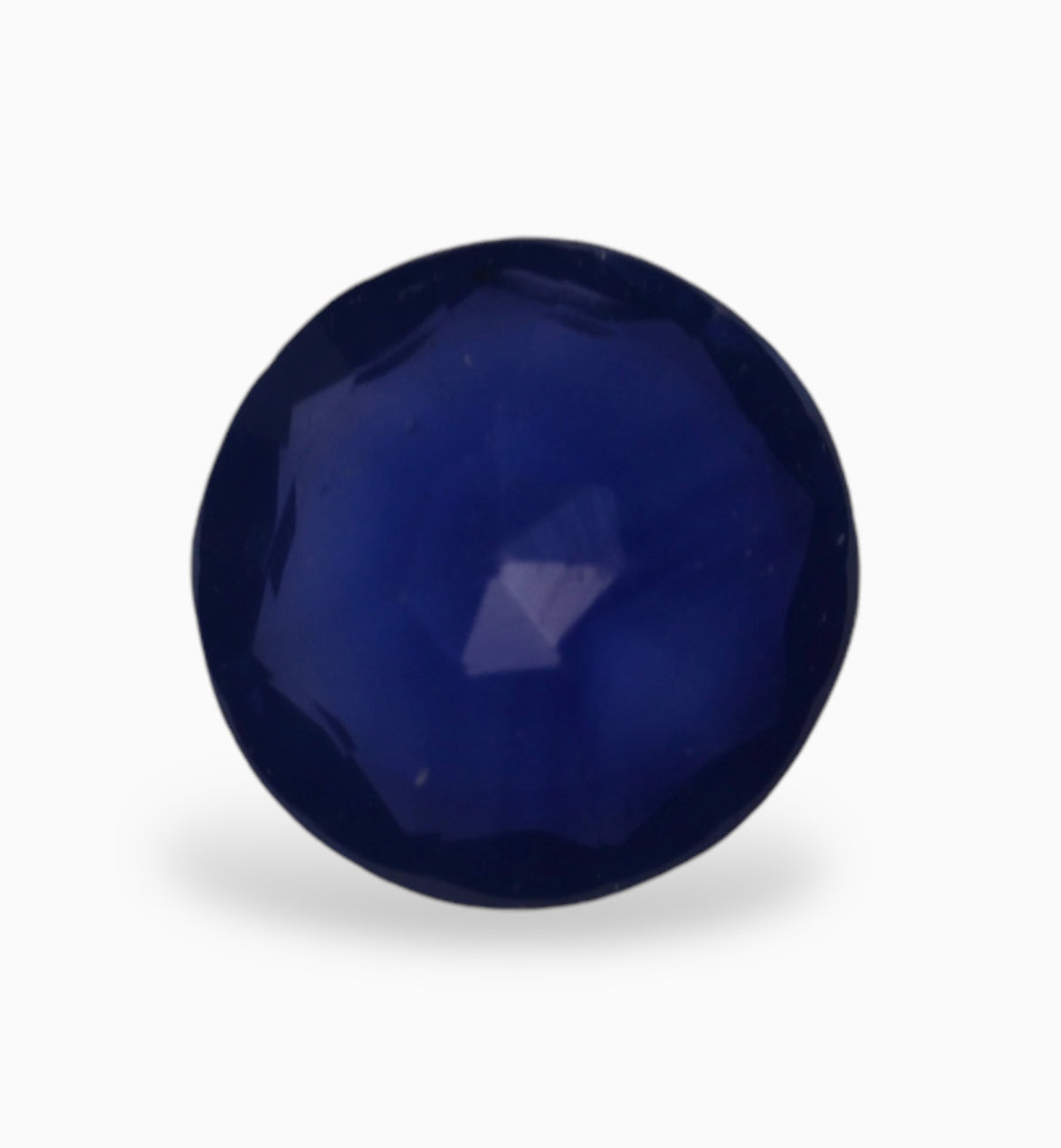 Natural Blue Sapphire Precious Stone 0.28 Carats Round Shape 4.2x4.2mm
