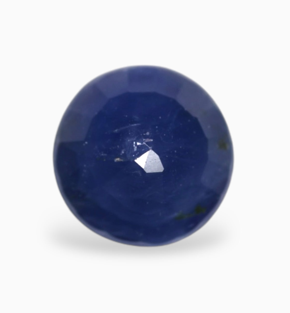 Natural Blue Sapphire Stone 0.58 Carats Round Shape 5x5mm