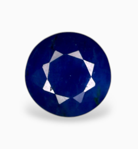 Natural Blue Sapphire Stone 0.58 Carats Round Shape 5x5mm