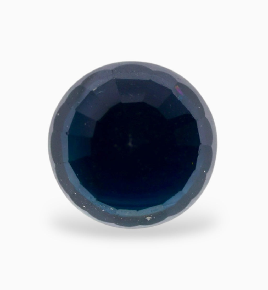 Natural Blue Sapphire Stone 1.79 Carats Round Shape 6.7x6.7mm