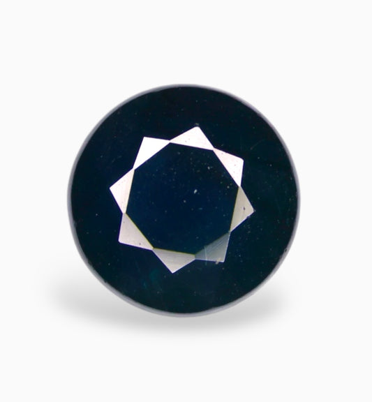 Natural Blue Sapphire Stone 1.79 Carats Round Shape 6.7x6.7mm