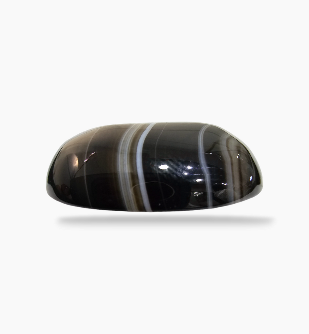 Botswana Agate Stone (Aqeeq) 25.06 Carats 25x18mm