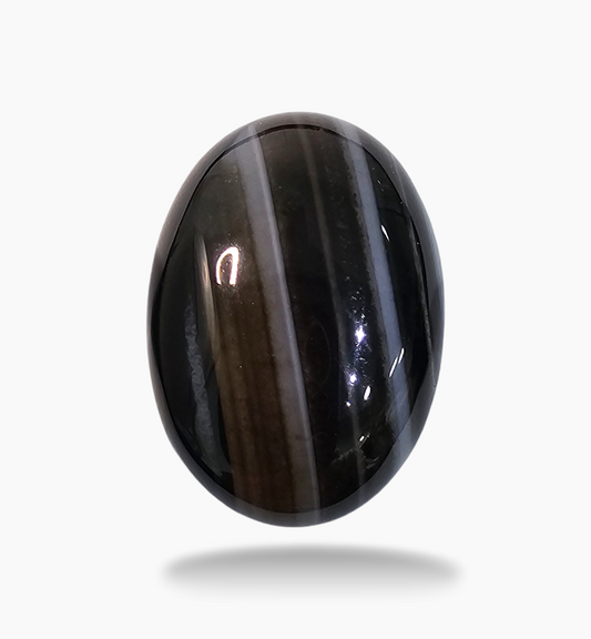 Botswana Agate Stone (Aqeeq) 25.36 Carats 25.5x18.3mm