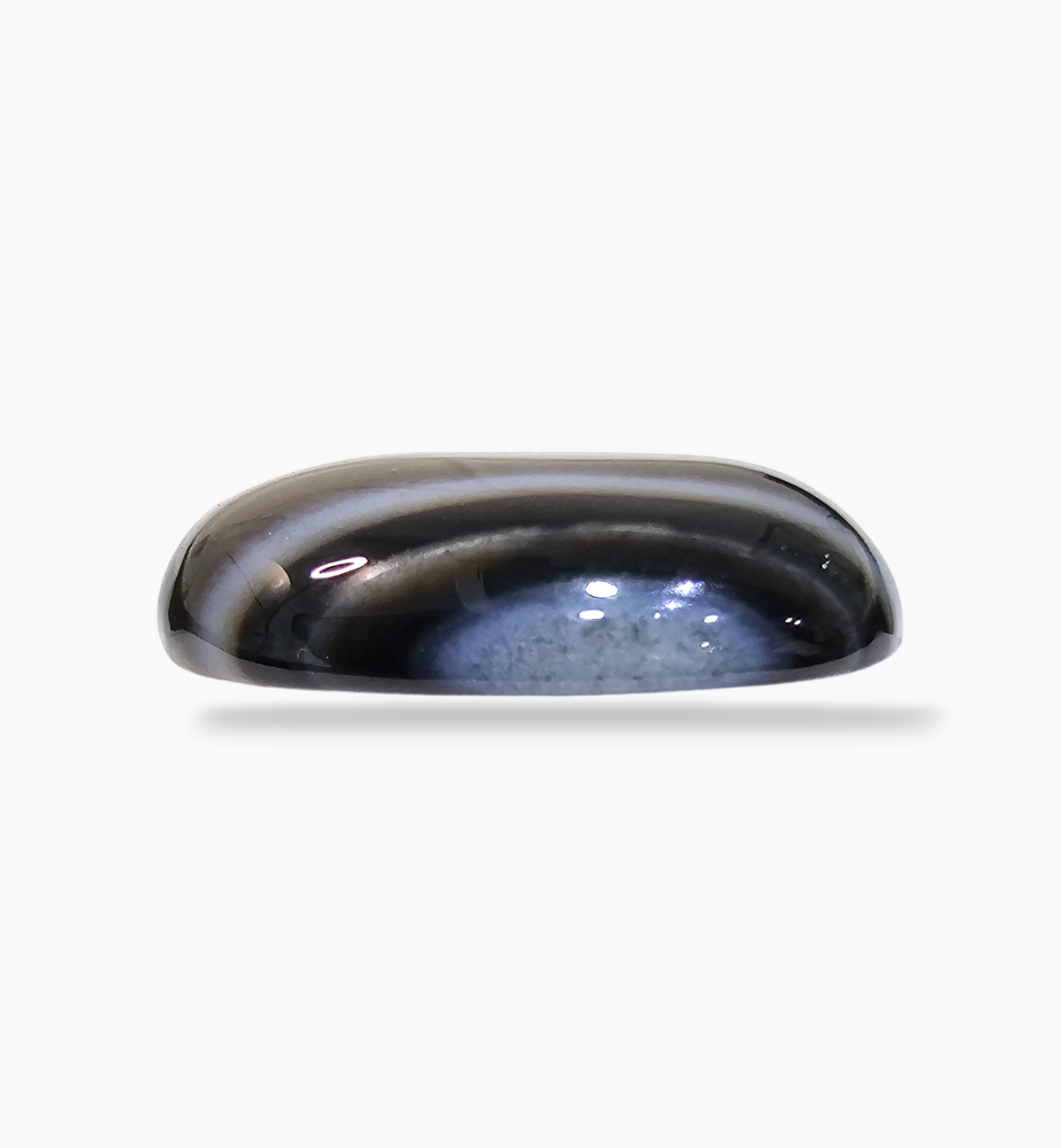 Botswana Agate Stone (Aqeeq) 25.36 Carats 25.5x18.3mm