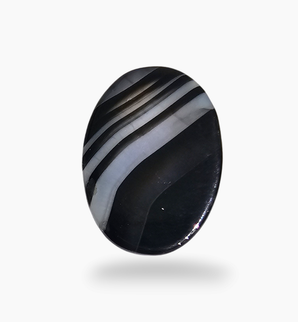 Botswana Agate Stone (Aqeeq) 5.29 Carats 14x10mm