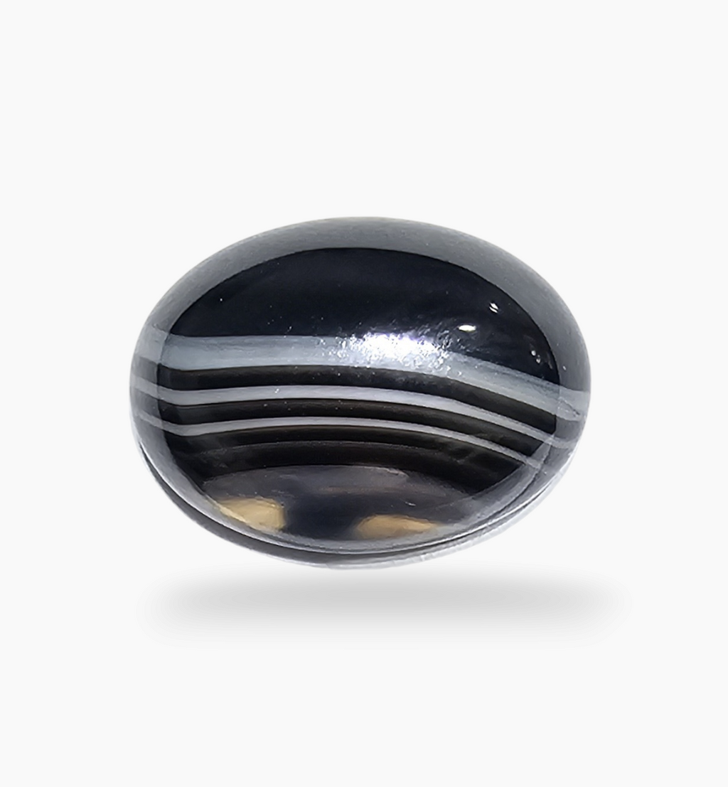 Botswana Agate Stone (Aqeeq) 4.79 Carats 14.3x10.2mm