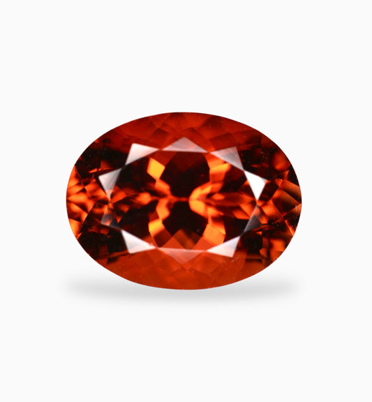 Brown Tourmaline Oval Shape 9.95 Carats Size 16x12mm