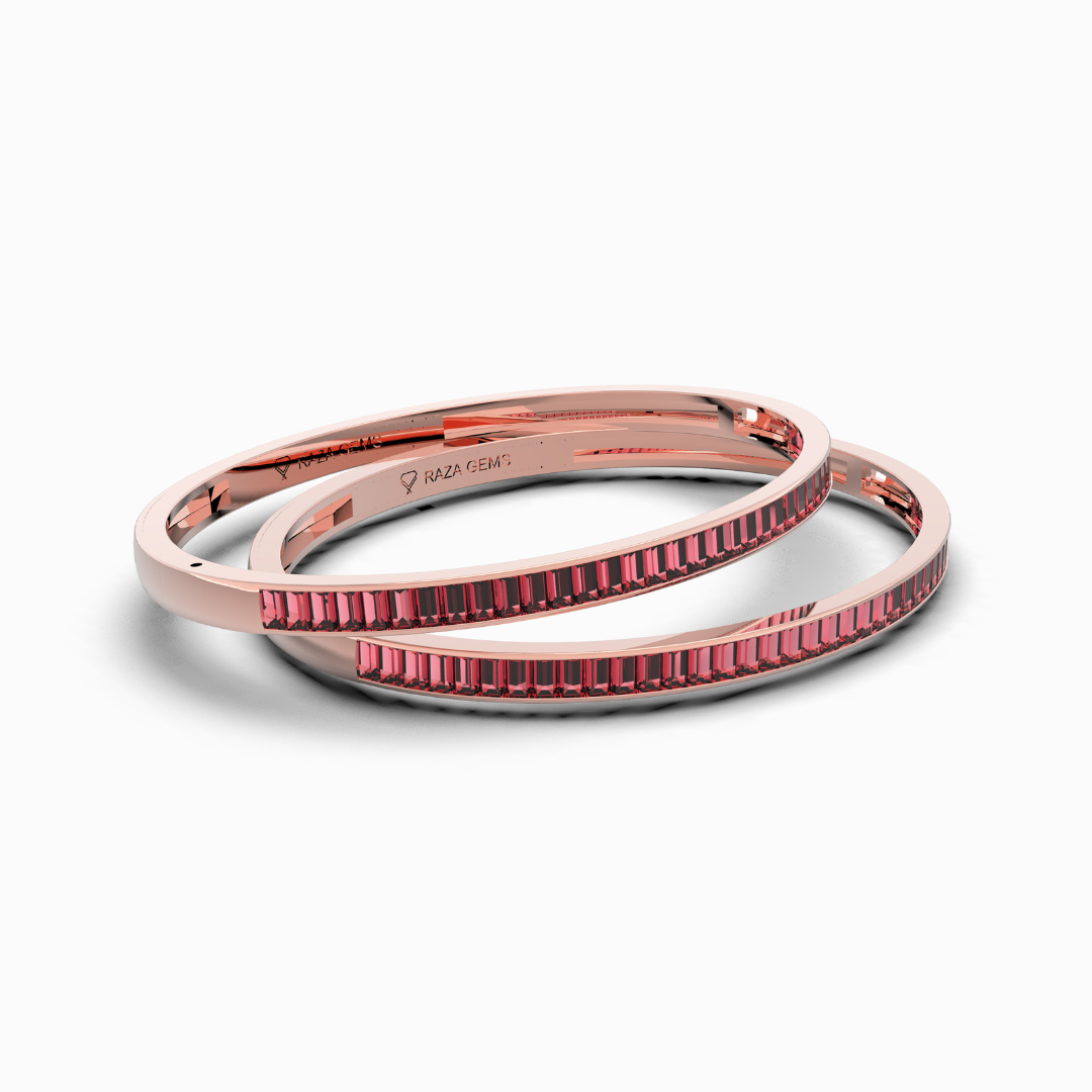 Ruby Bangles 2 Sets - Irina
