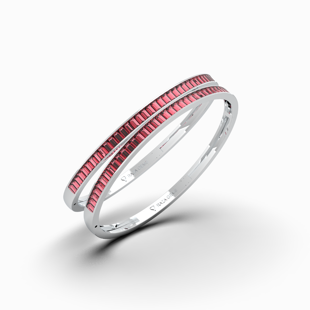 Ruby Bangles 2 Sets - Irina