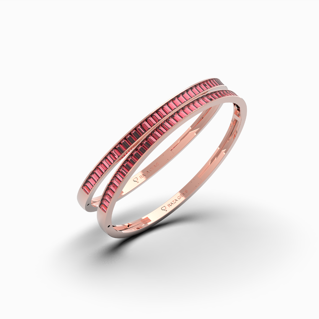 Ruby Bangles 2 Sets - Irina