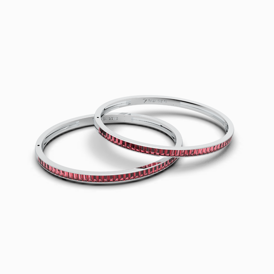 Ruby Bangles 2 Sets - Irina