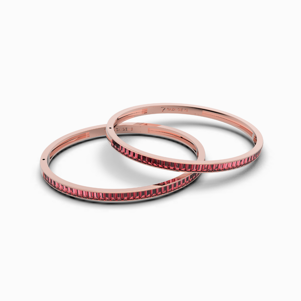 Ruby Bangles 2 Sets - Irina
