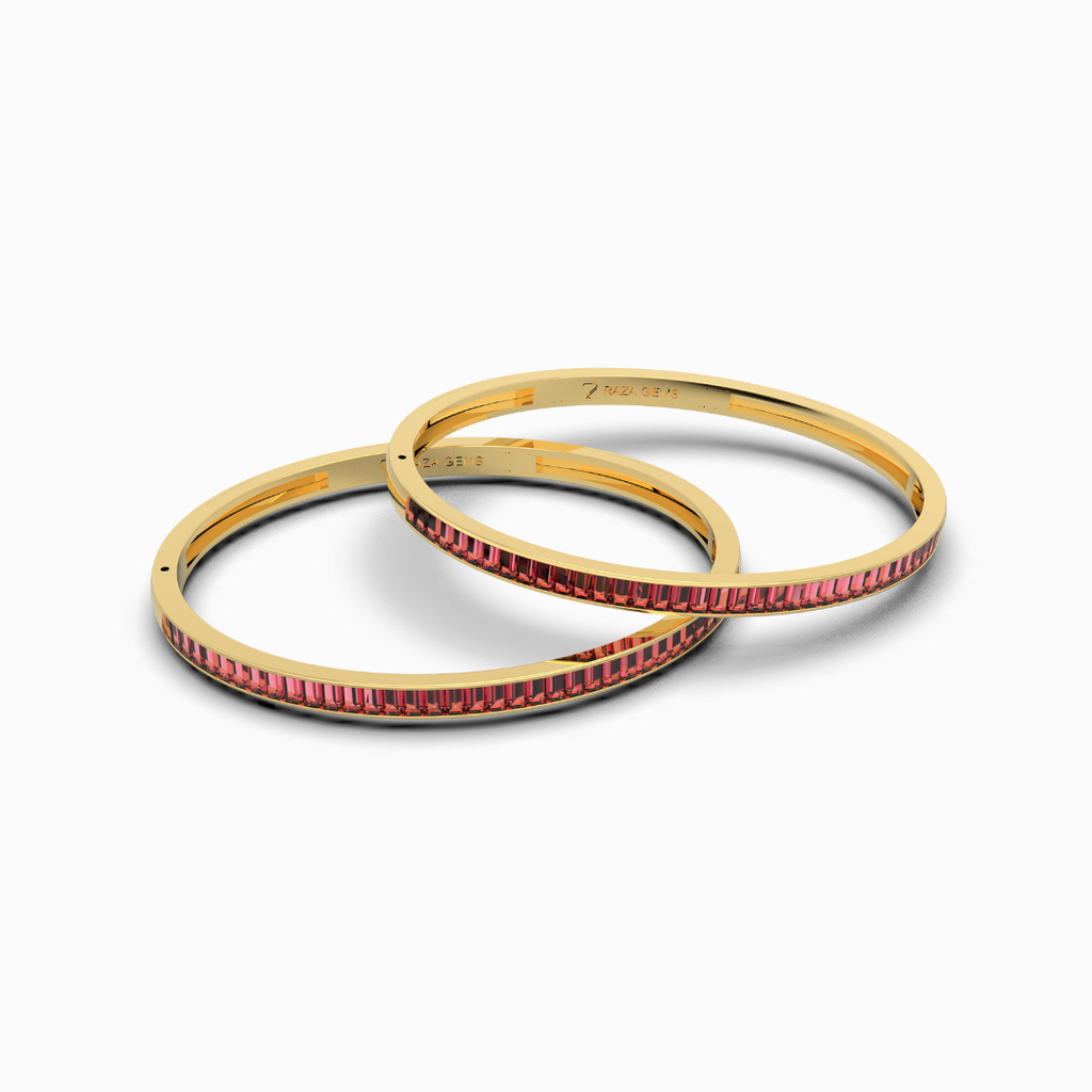 Ruby Bangles 2 Sets - Irina