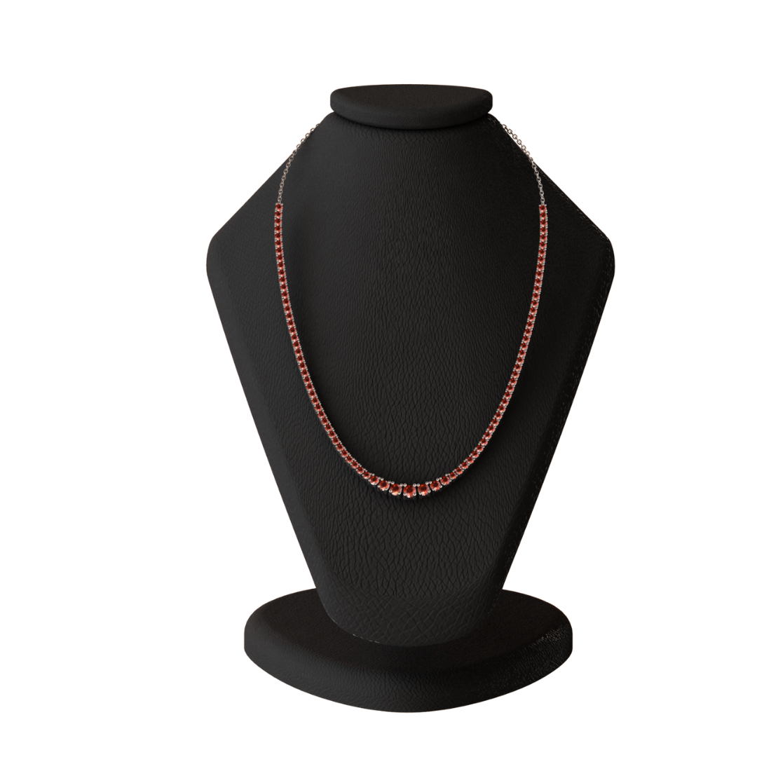 Burmese Ruby Necklace - Dominika