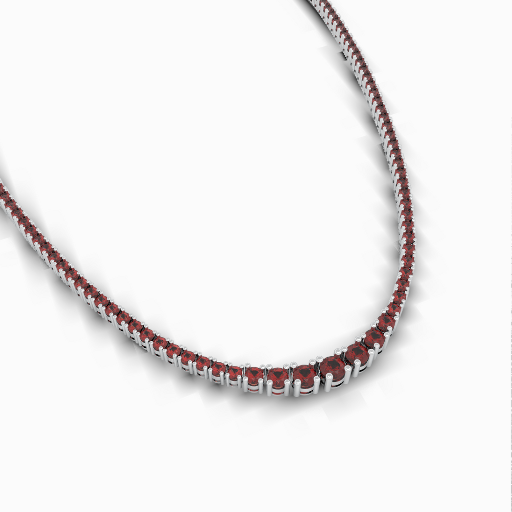 Burmese Ruby Necklace - Dominika
