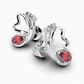 Mozambique Ruby Earrings - Izolda