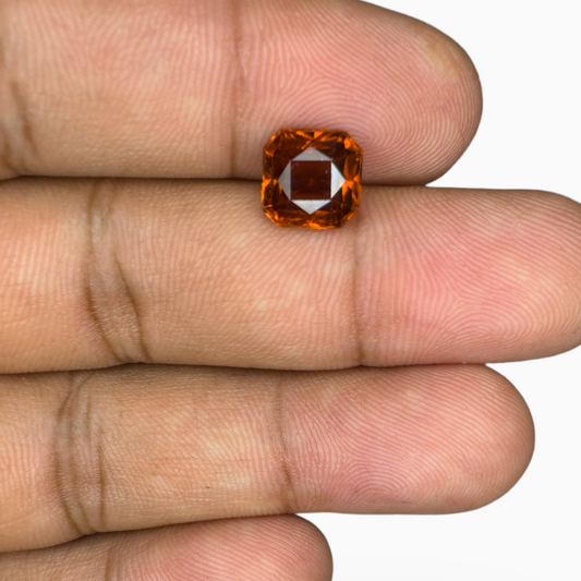 Buy 100% Natural Hessonite (Gomed) Garnet Stone 3.40 Carats