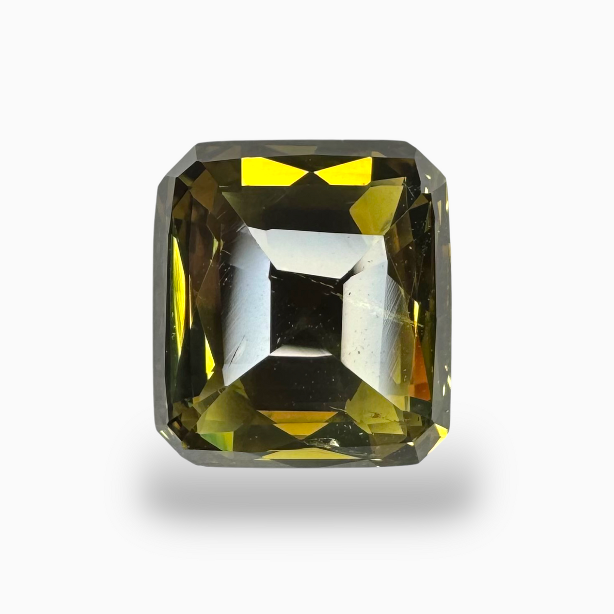 Alexandrite Stone Emerald Cut 5.03 Carats 10x9 mm  Colour Change