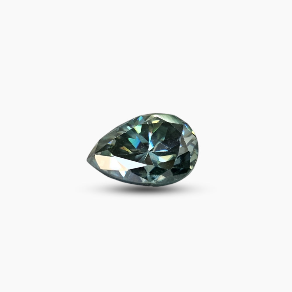 Buy Best Moissanite in Pear Shape 2.30 Carats with 10 by 7 mm Size