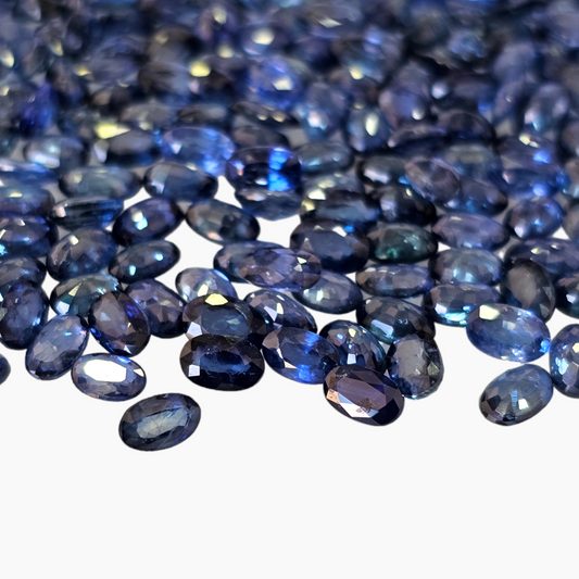 Buy Blue Sapphire Loose Stones Per Carats in 5 by 3 mm Size